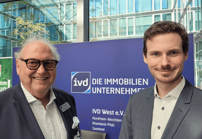 Bernard Homann als Vorstand des IVD-West für die Region Münster/Münsterland bestätigt