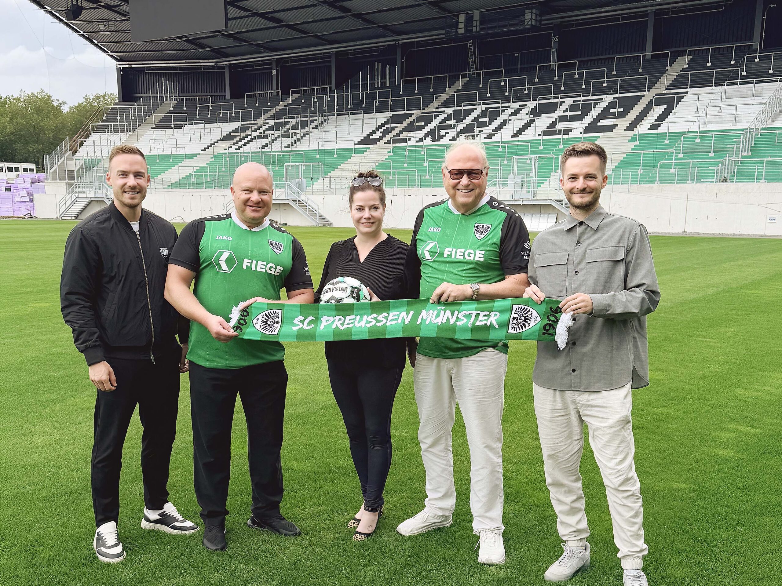 HOMANN IMMOBILIEN VERLÄNGERT ENGAGEMENT ALS OFFIZIELLER SPONSOR DES SC PREUSSEN MÜNSTER