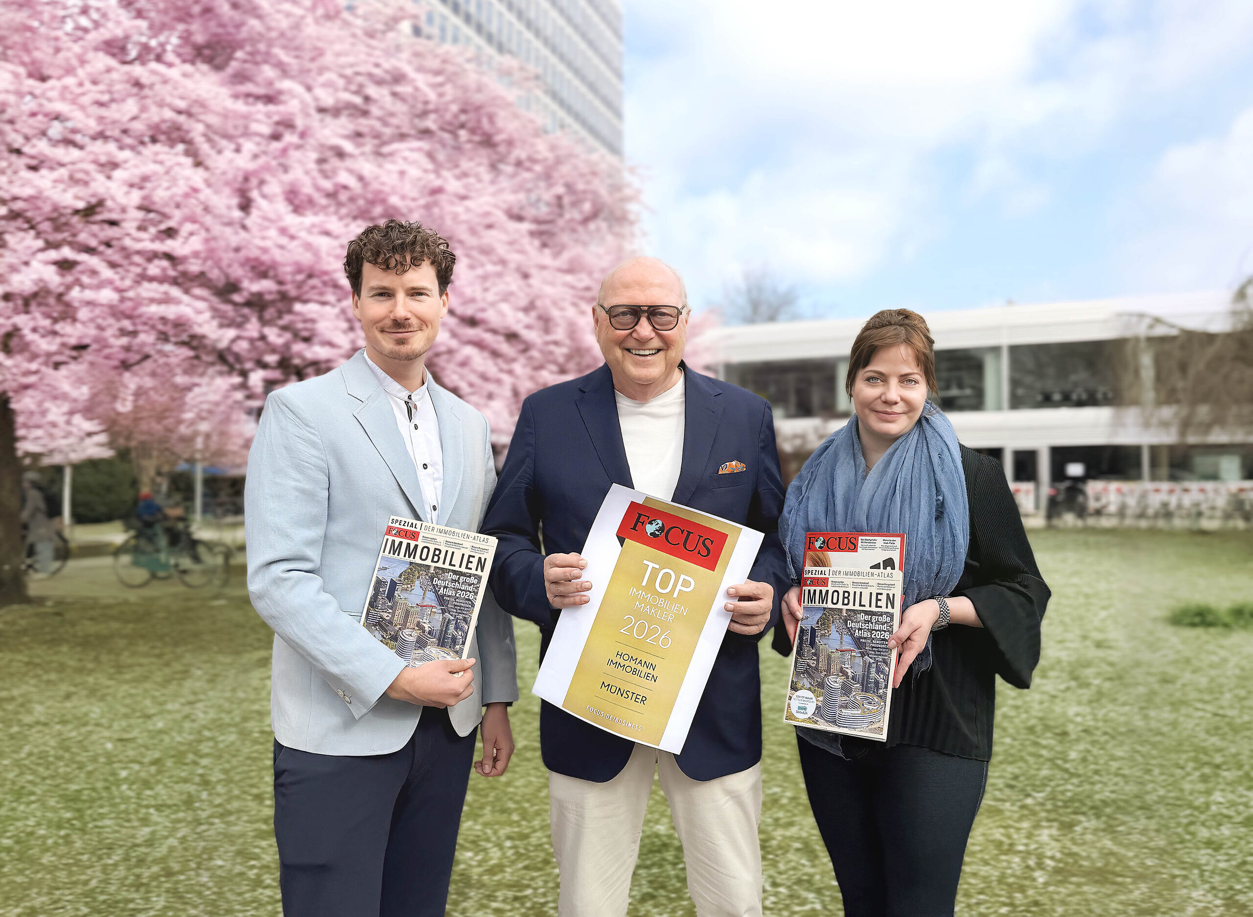 HOMANN IMMOBILIEN: Top-Makler 2026 in Münster und im Münsterland – ausgezeichnet von FOCUS