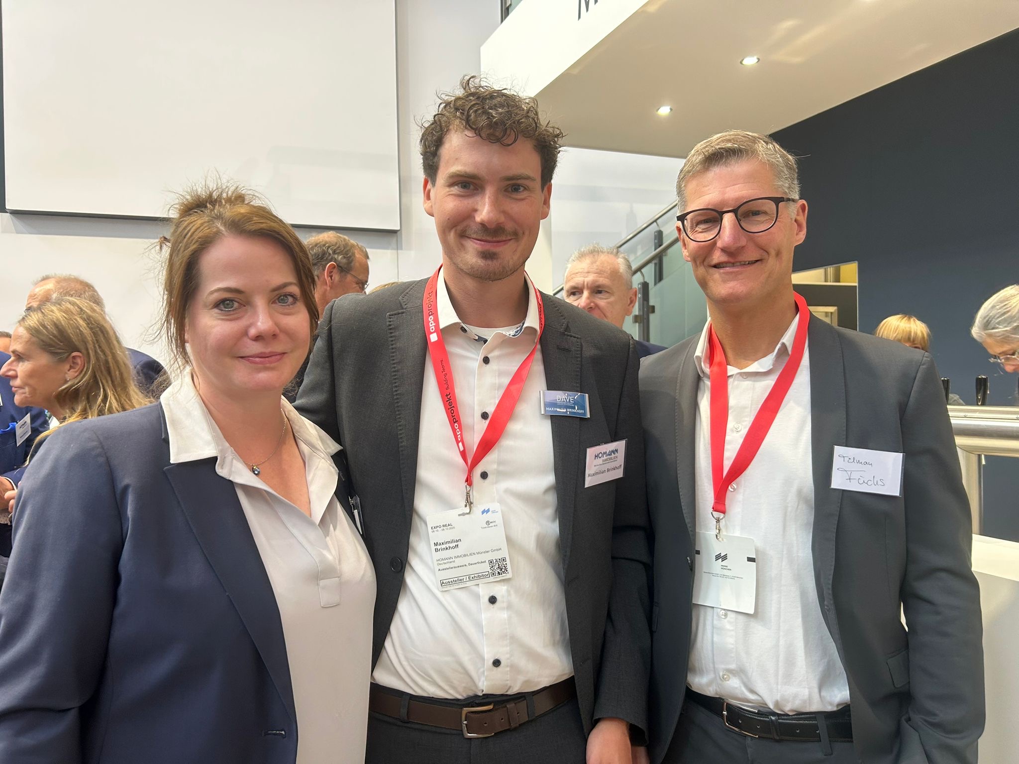 „Gipfeltreffen“ der Immobilienwirtschaft: HOMANN IMMOBILIEN drei Tage auf der EXPO REAL 2025 in München präsent