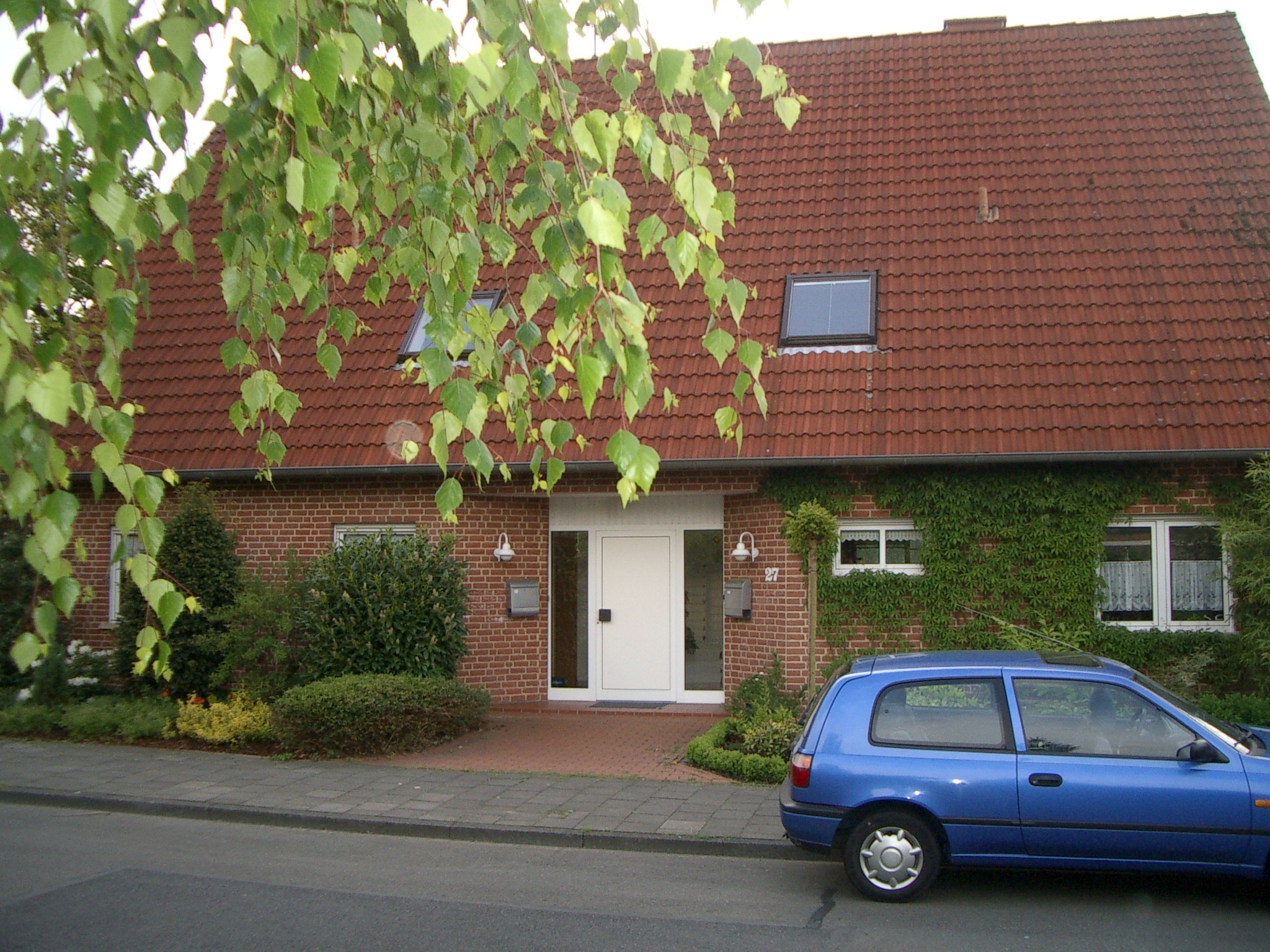 Neubau eines Doppelhauses – 1988