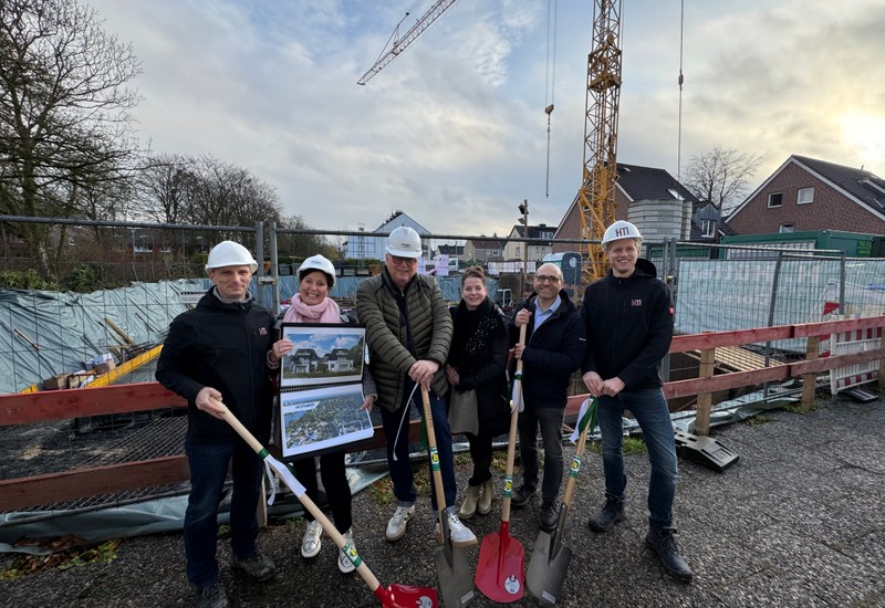 Erster Spatenstich am Aaseepark – Neubauprojekt an der Bischopinkstraße startet offiziell