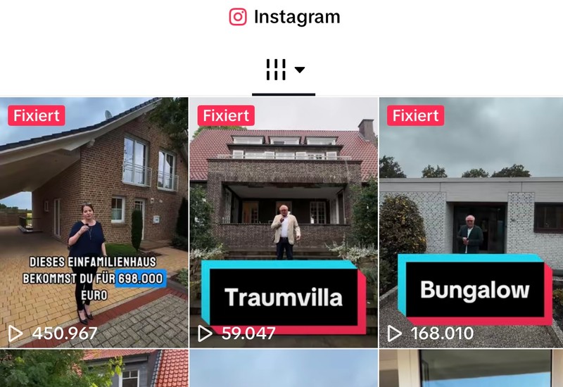Instagram, TikTok und Co.: Homann Immobilien goes viral