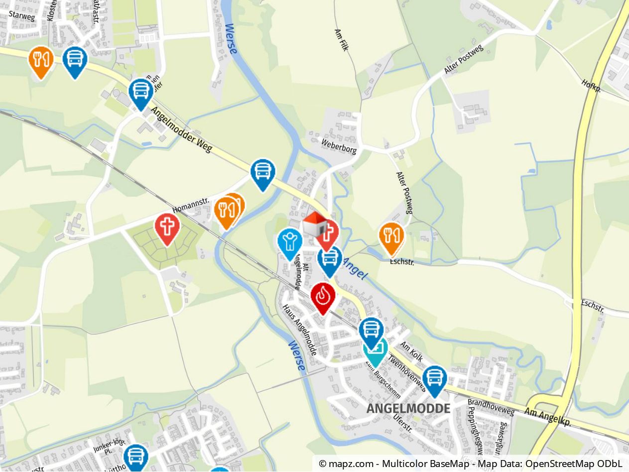 Geolyzer Kartenausschnitt