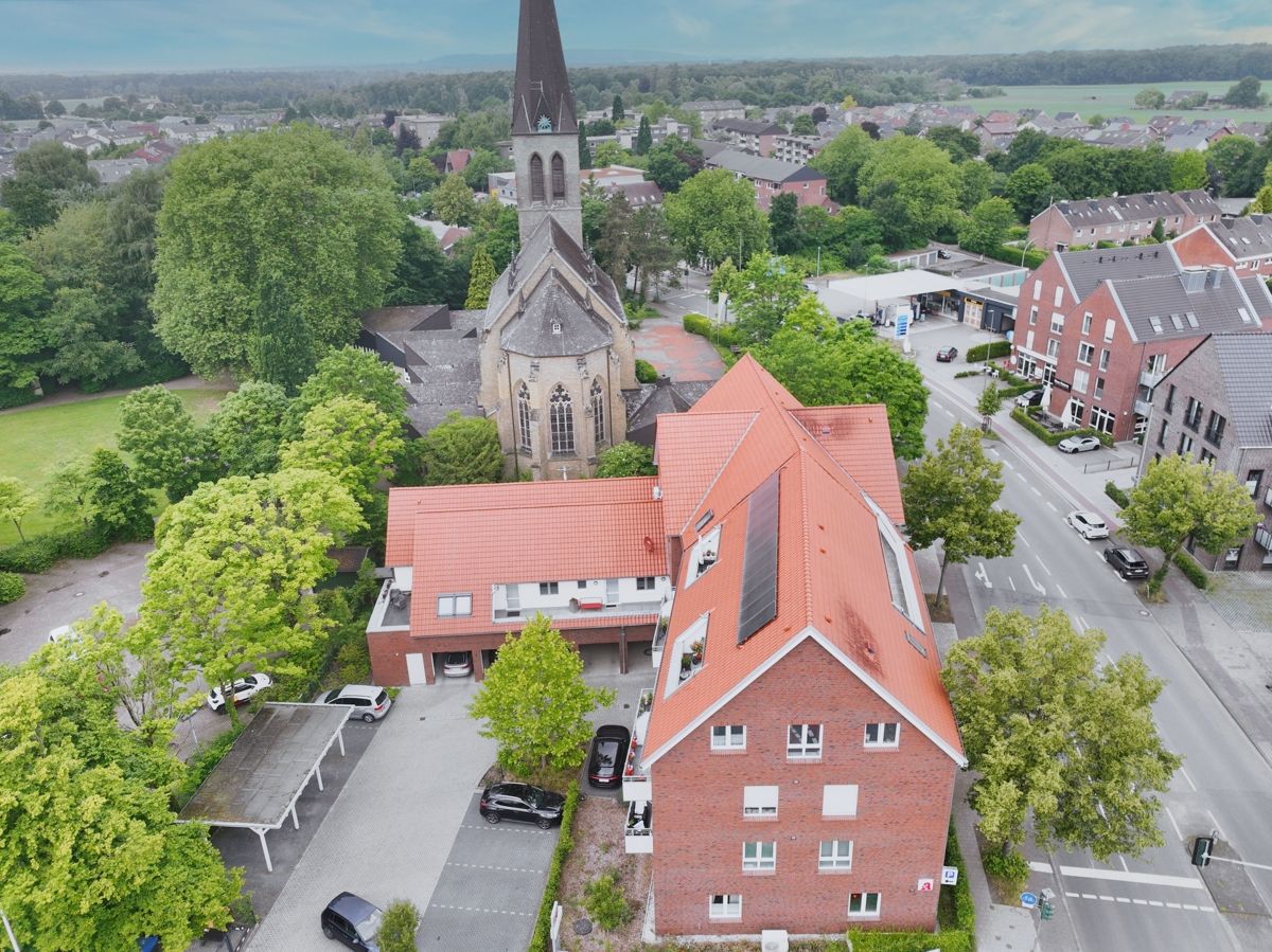 Vogelperspektive Rückansicht