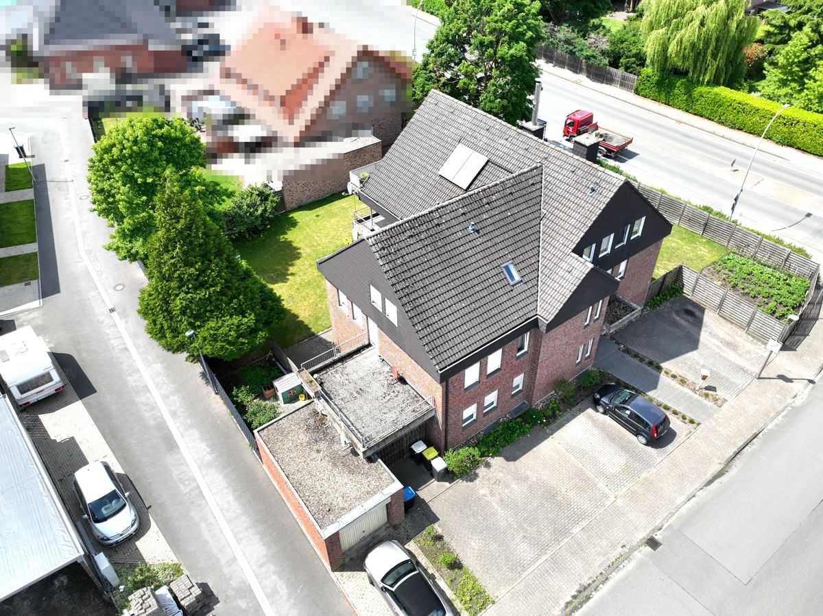 Seitenansicht Vogelperspektive