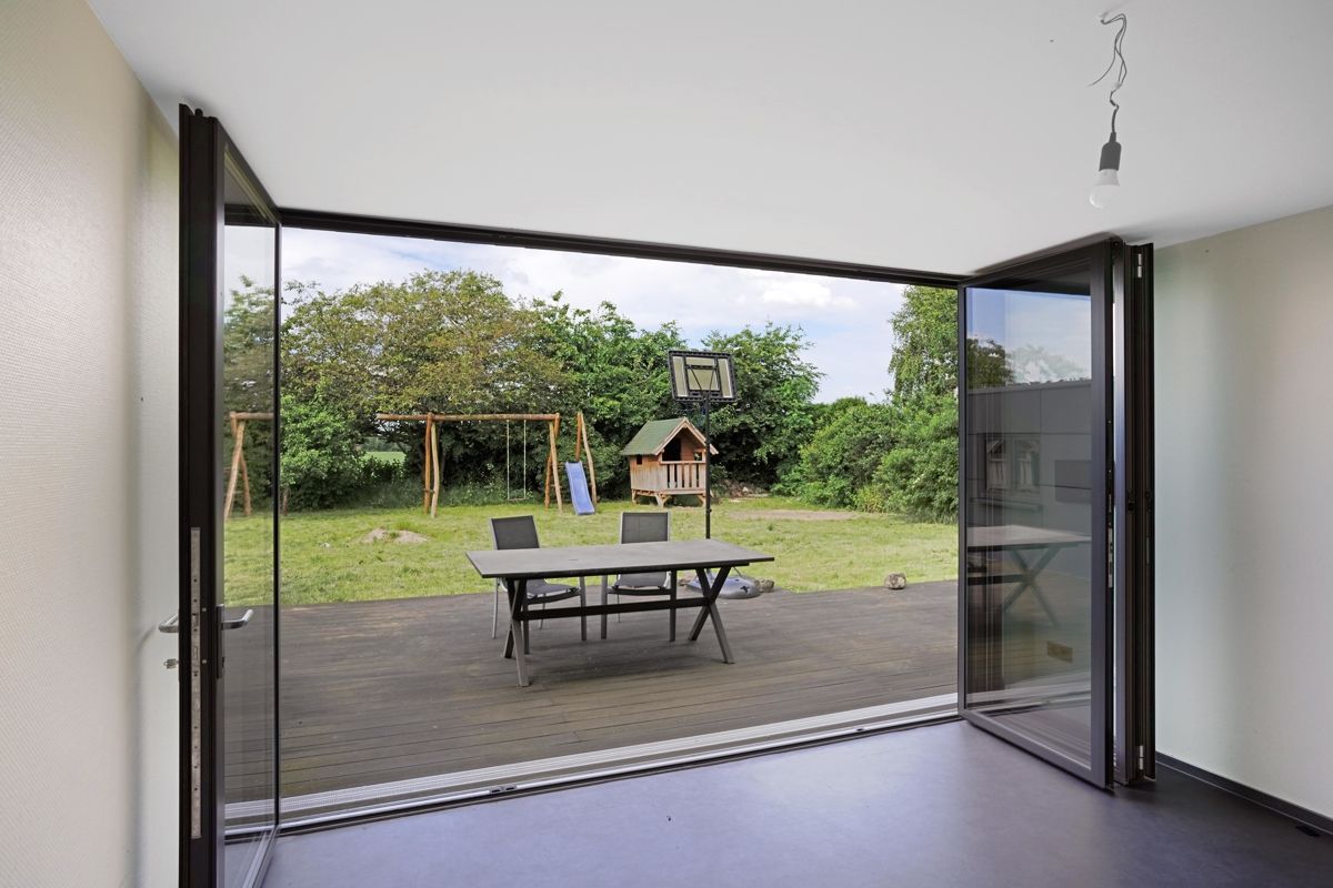 Blick auf die Terrasse