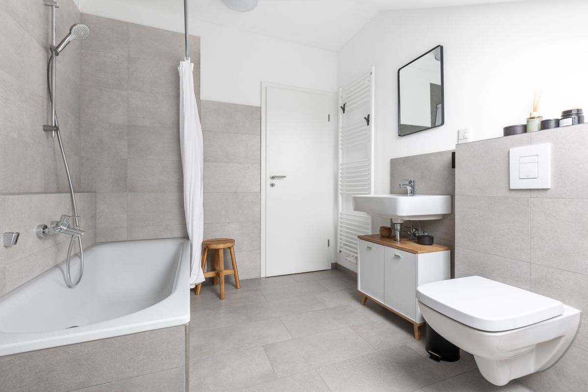 Badezimmer Dachgeschoss