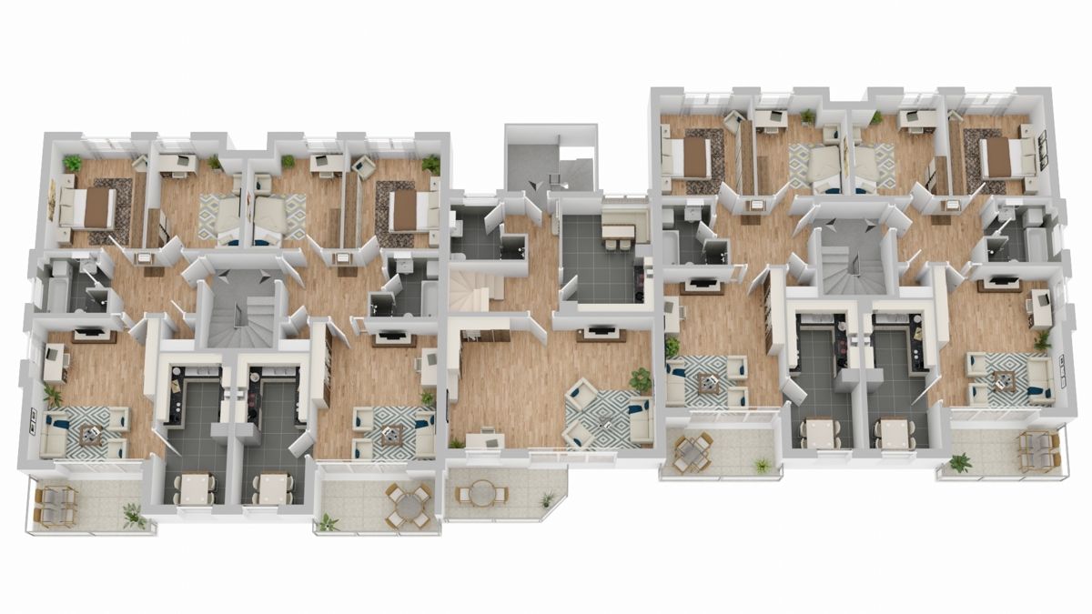 Grundriss Obergeschoss