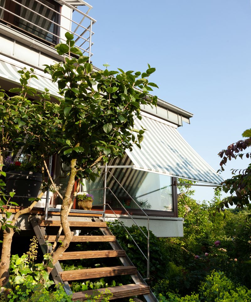 Zugang über Garten