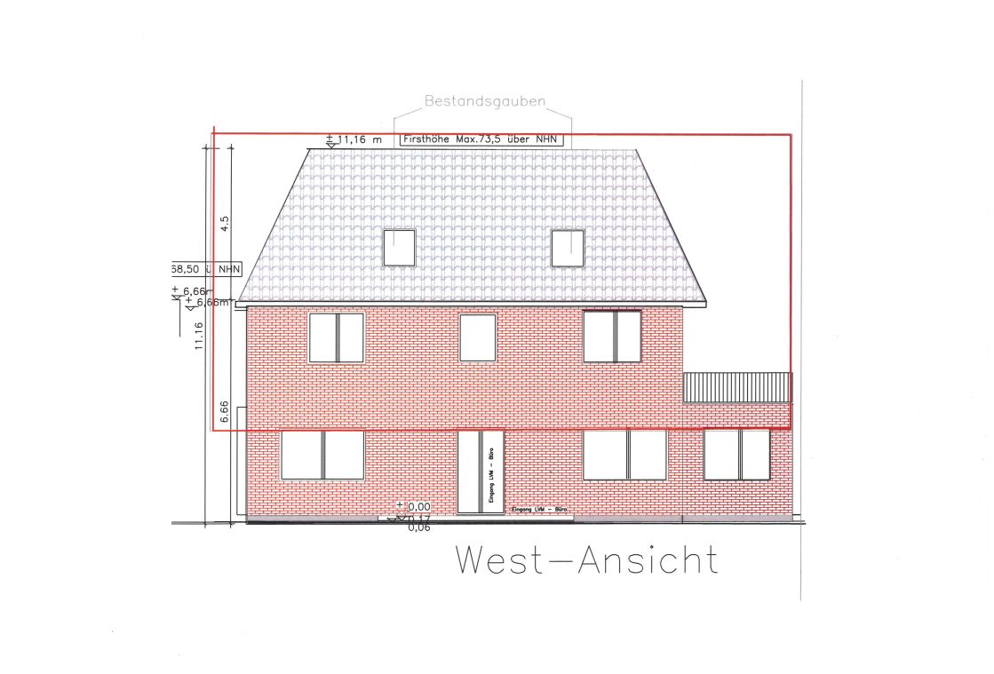 West-Ansicht