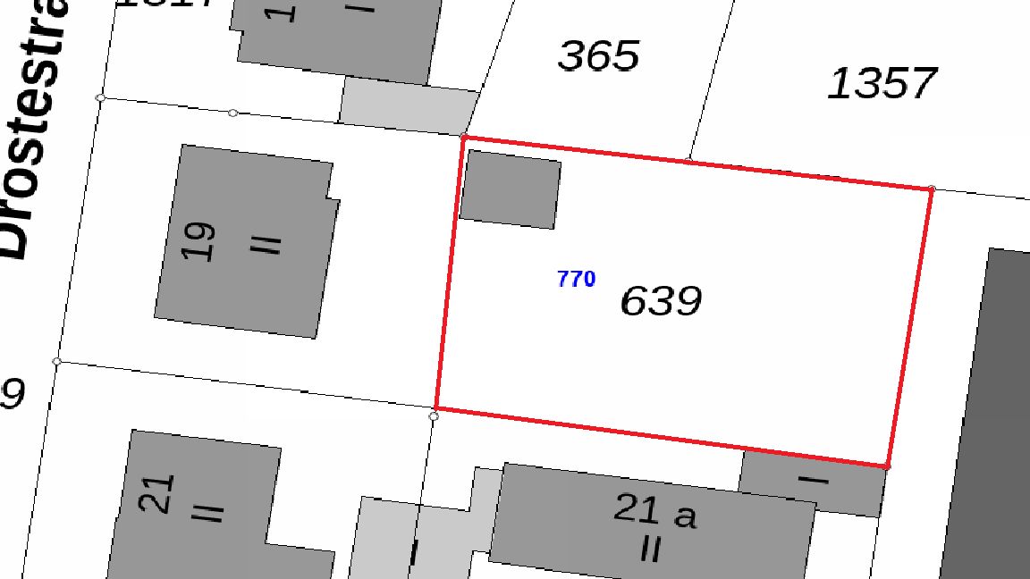 Lageplan Grundstück