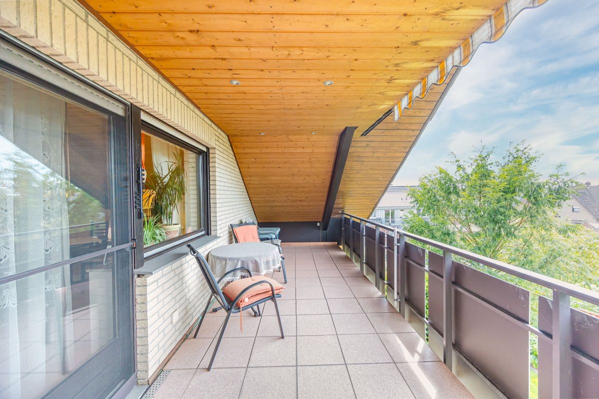Loggia mit Südausrichtung