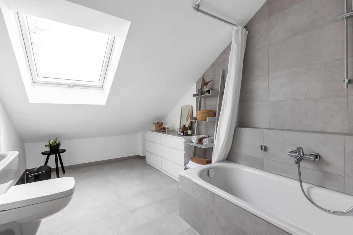 Badezimmer Dachgeschoss