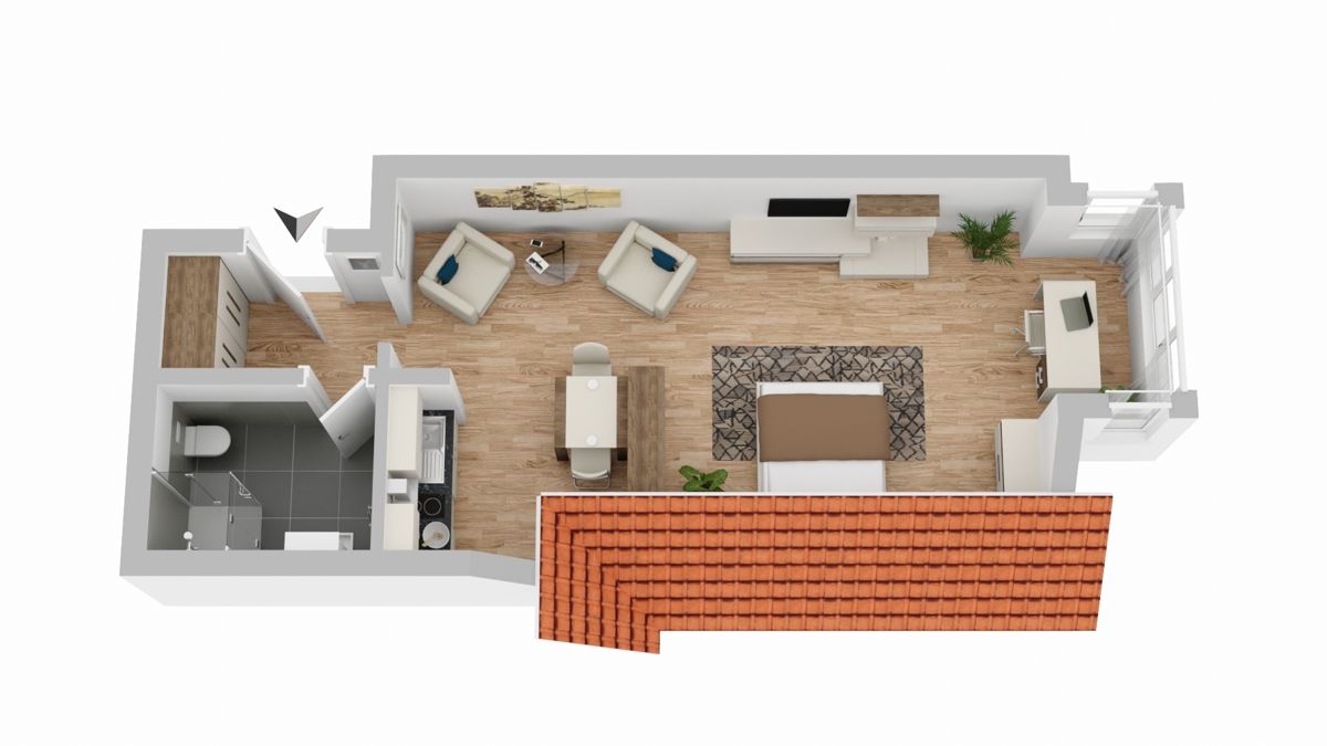 Grundriss Appartement