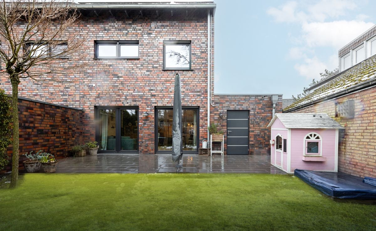 Rückansicht aus dem Garten