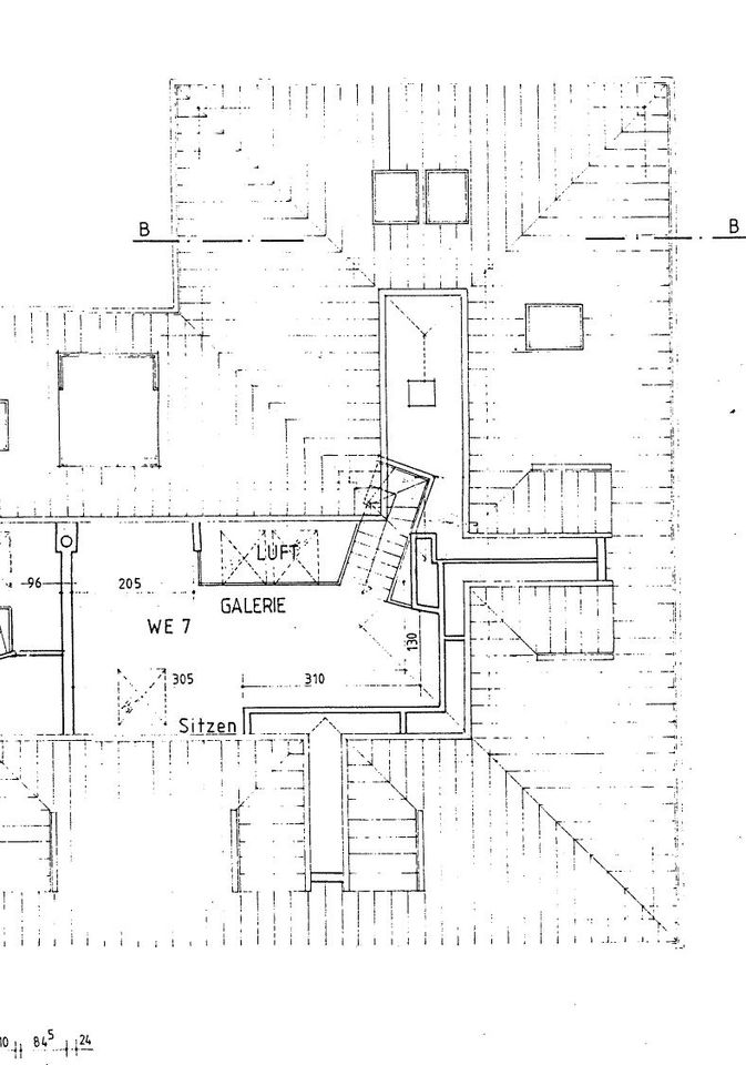 Grundriss Galerie - Empore