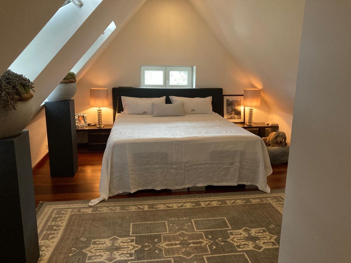 Schlafzimmer im ausgebauten Studio