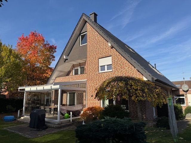 Das Haus in der Morgensonne