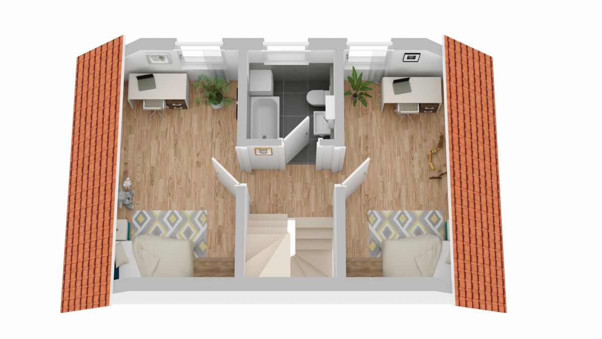 Grundriss Obergeschoss