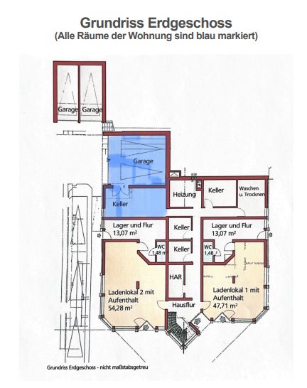 Grundriss Erdgeschoss