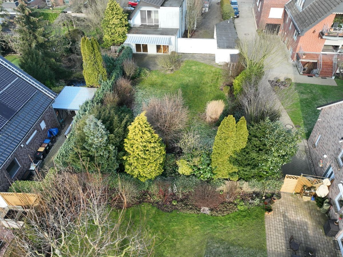 Der große Garten mit viel Platz