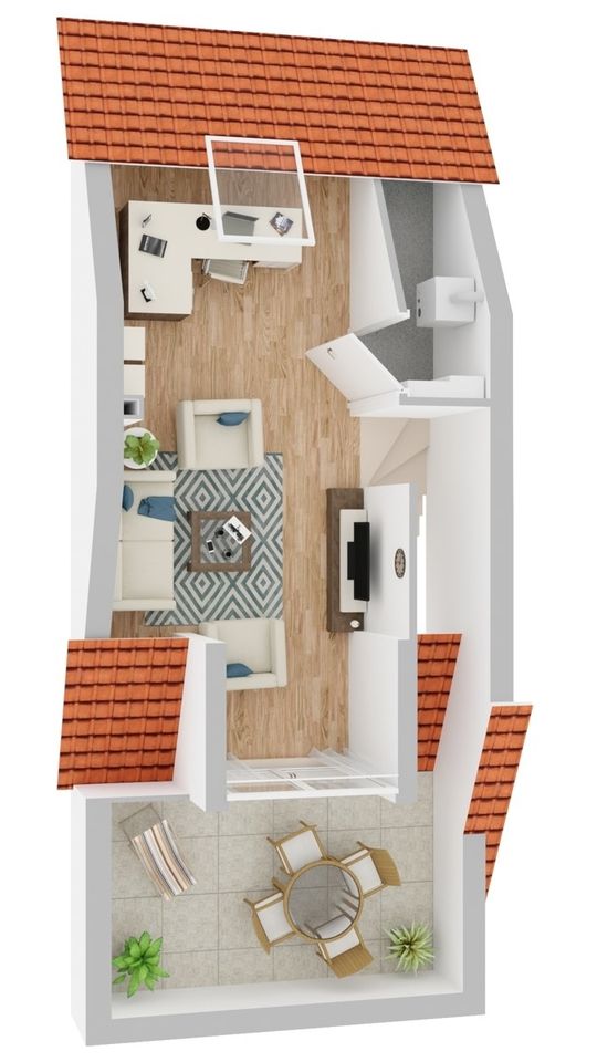 Haus 6 Dachgeschoss