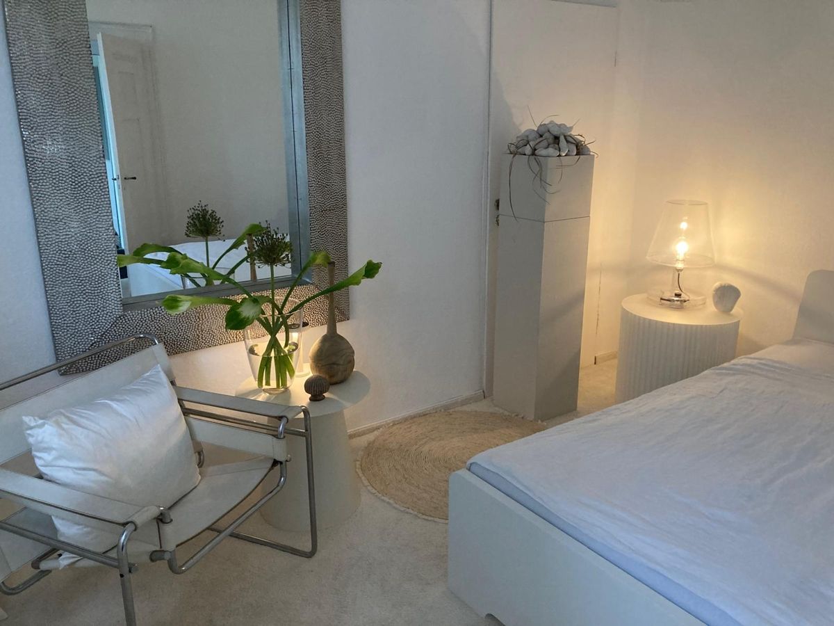 Das Schlaf- bzw. Gästezimmer im EG