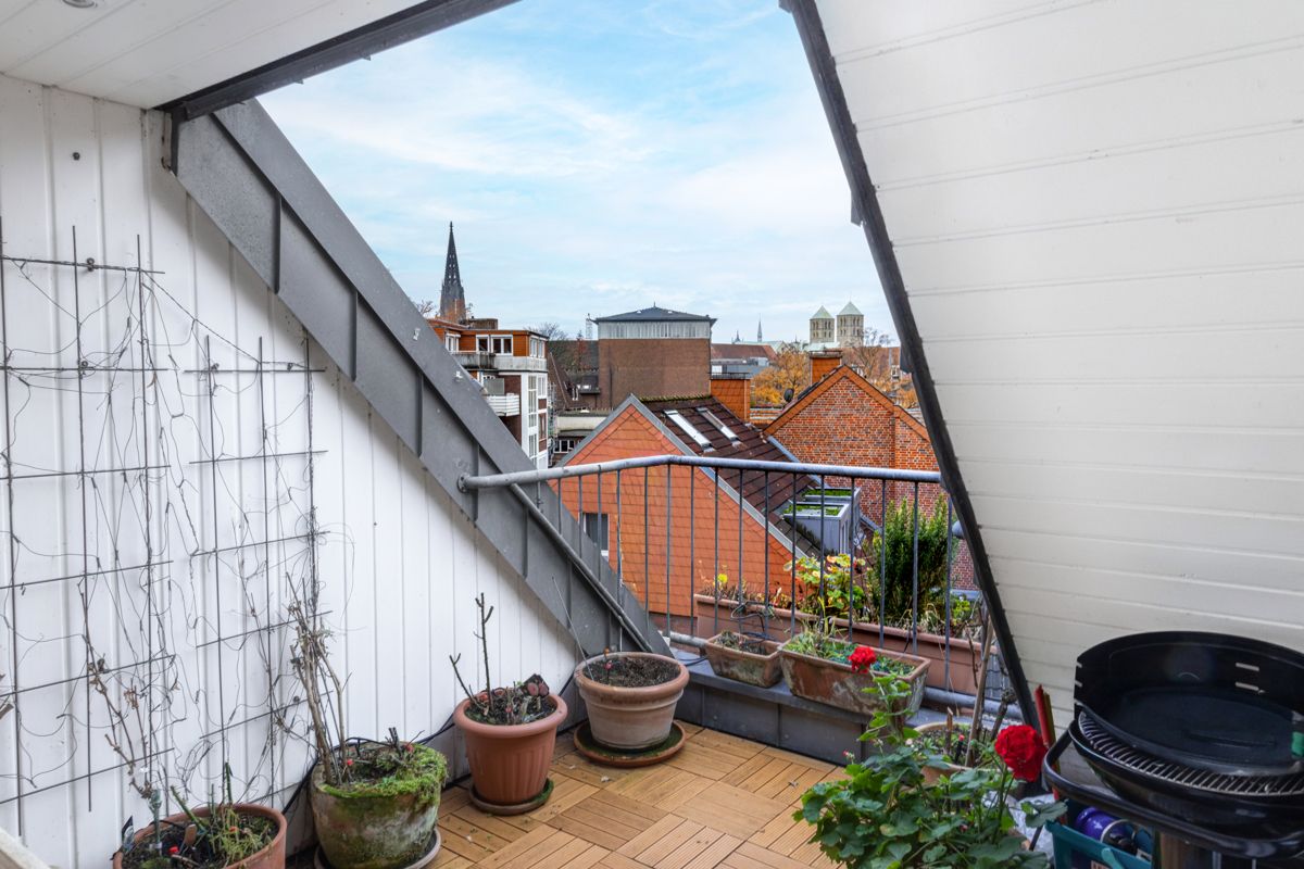 Dachterrasse mit Ausblick