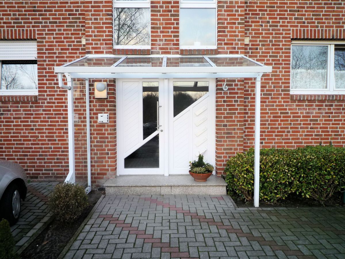 Bereich des Hauseingangs