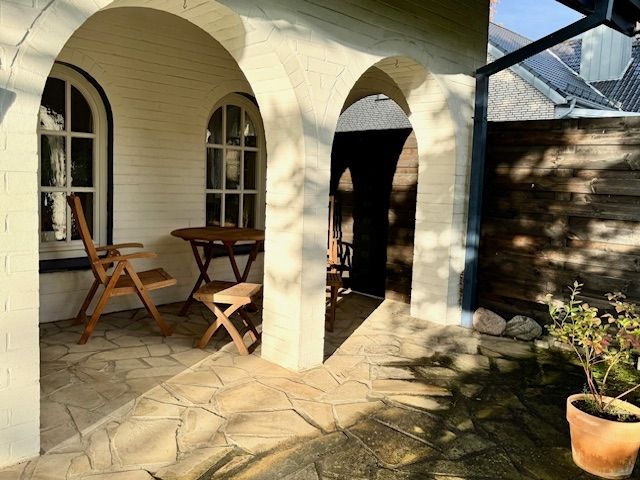 Der überdachte Freisitz  - genießen Sie den Sonnenuntergang