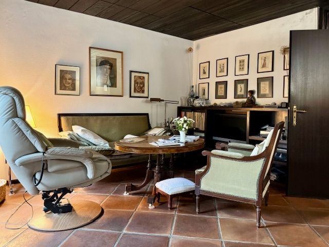 Sofaecke mit Zugang zum Garten