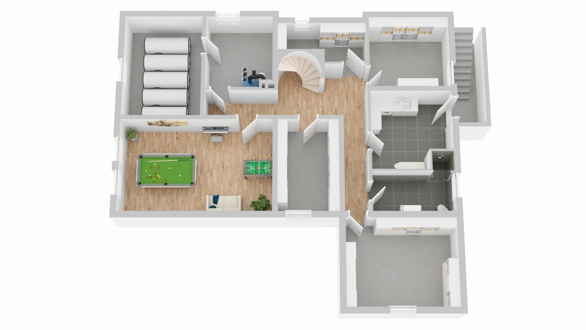 Grundriss Untergeschoss