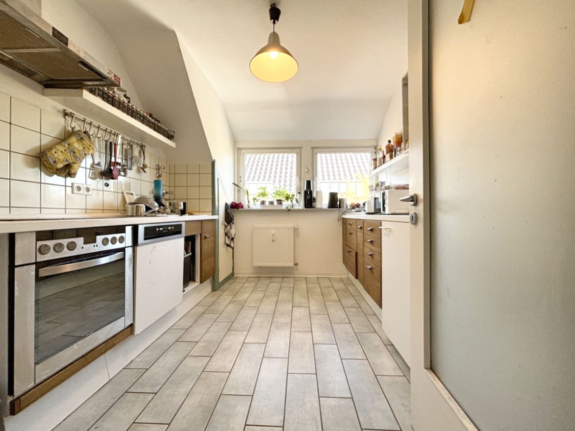 Die großzügige Küche