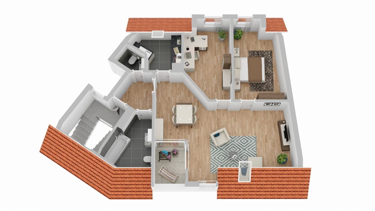 Grundriss Dachgeschoss